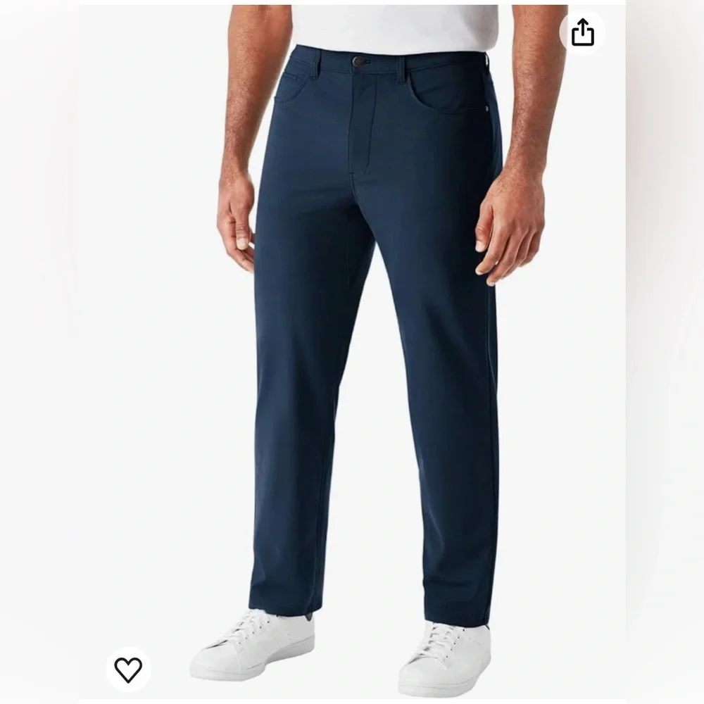 Members mark men’s Benton performance slim fit pant. Light comfy for summer. - Picture 4 of 8
